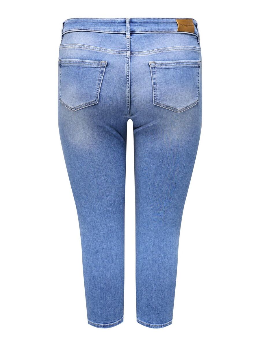 Broek van het merk Only Carmakoma in het Jeans