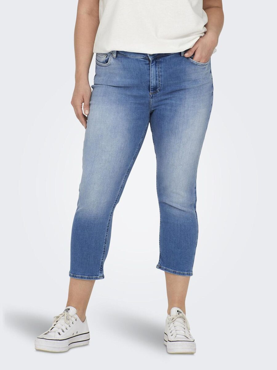 Broek van het merk Only Carmakoma in het Jeans