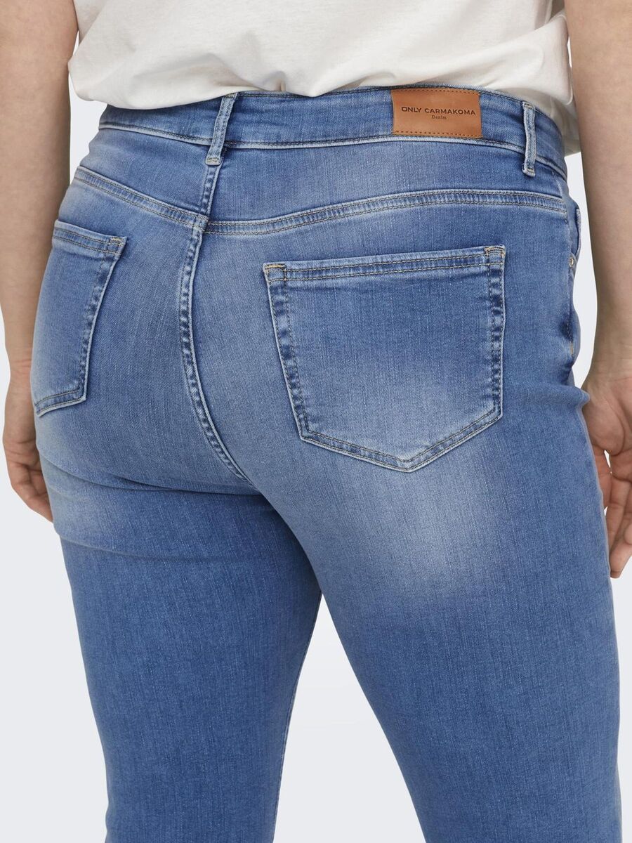 Broek van het merk Only Carmakoma in het Jeans