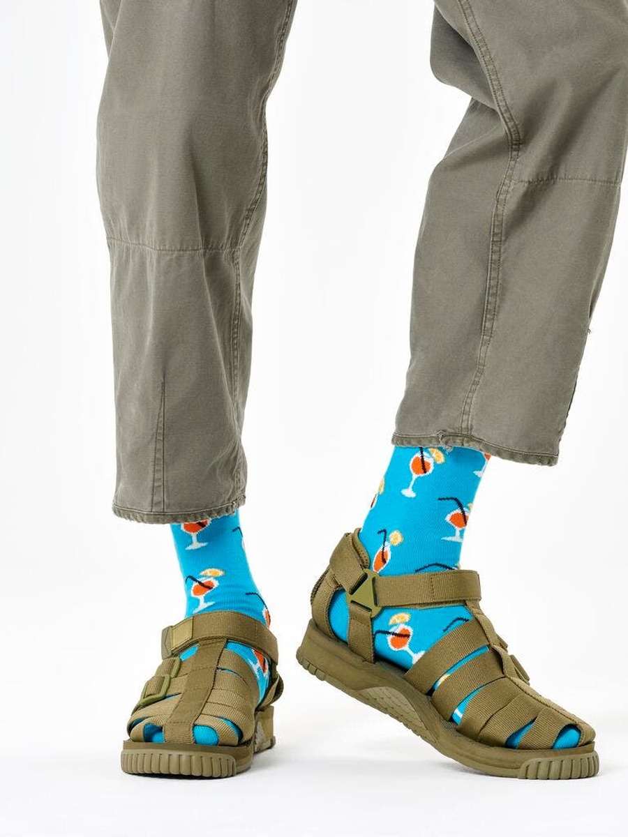 Sokken van het merk Happy Socks in het Blauw