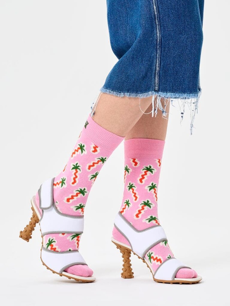 Sokken van het merk Happy Socks in het Roze