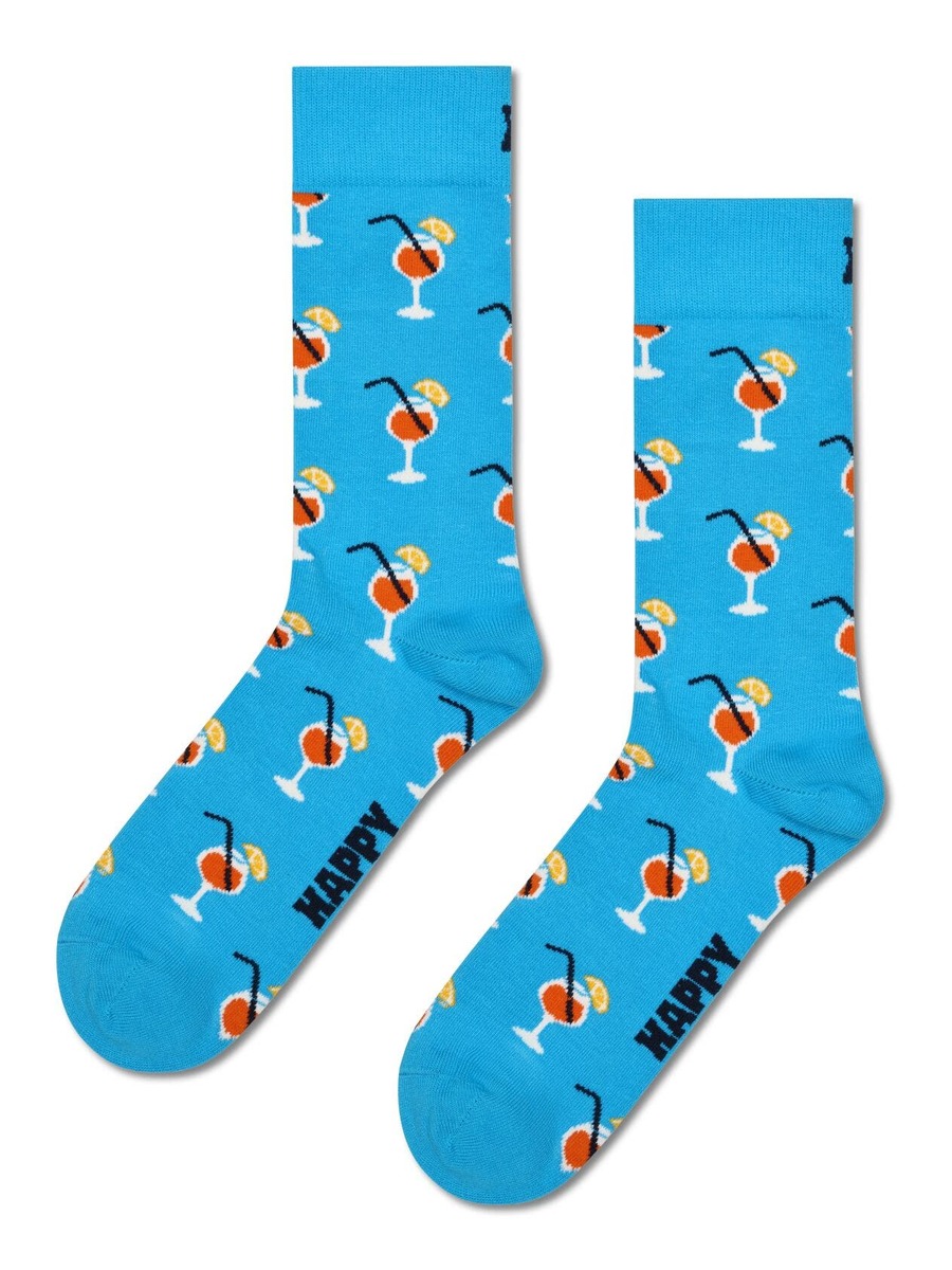 Sokken van het merk Happy Socks in het Blauw