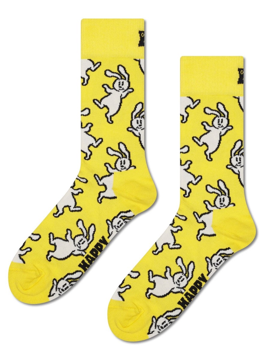 Sokken van het merk Happy Socks in het Geel