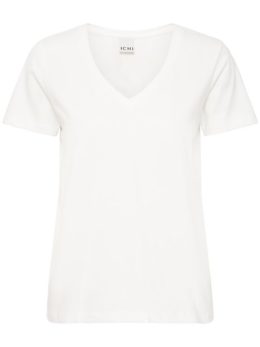 T-shirt van het merk Ichi in het Ecru