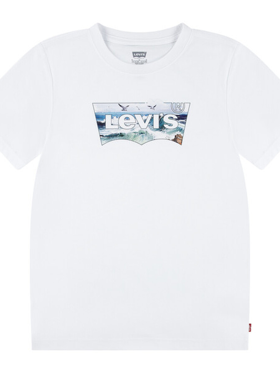 T-shirt van het merk Levis Kids in het Wit