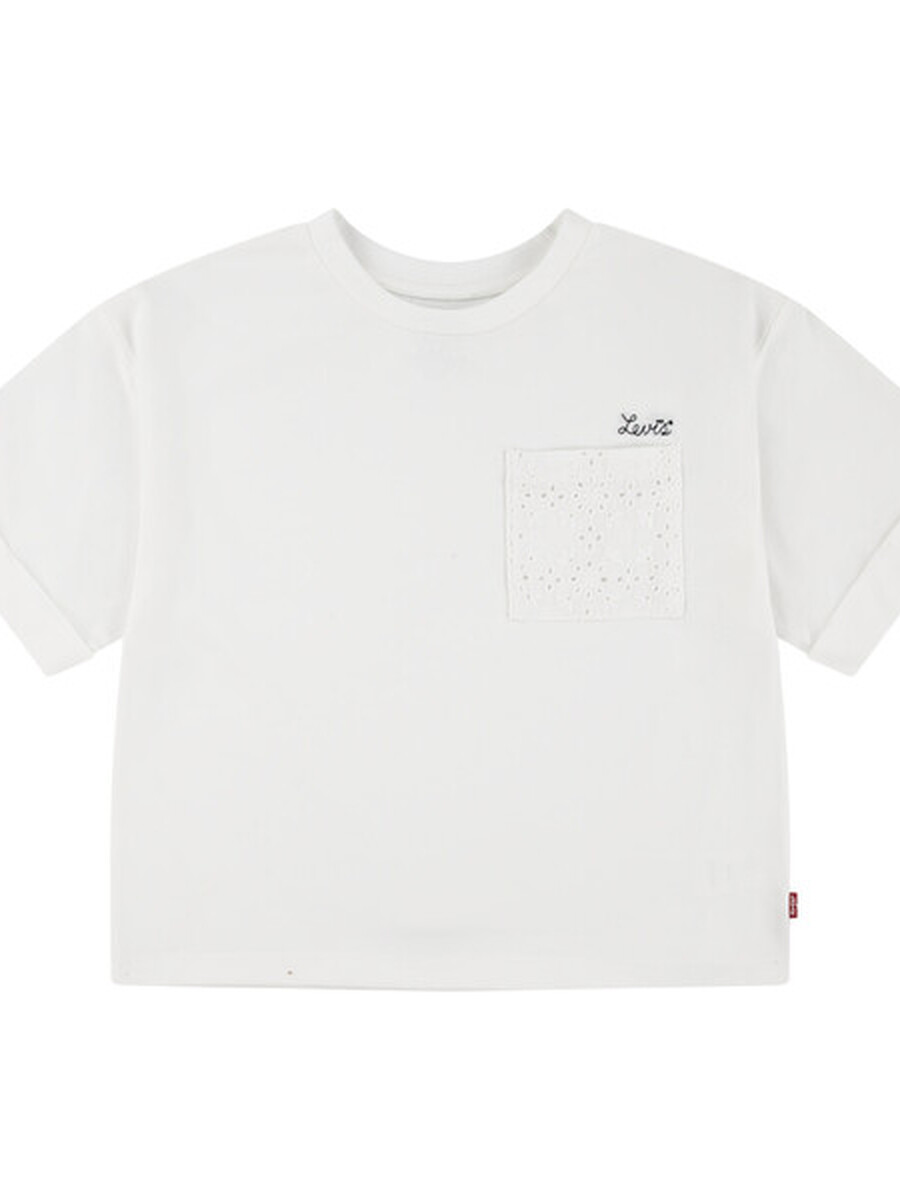 T-shirt van het merk Levis Kids in het Wit