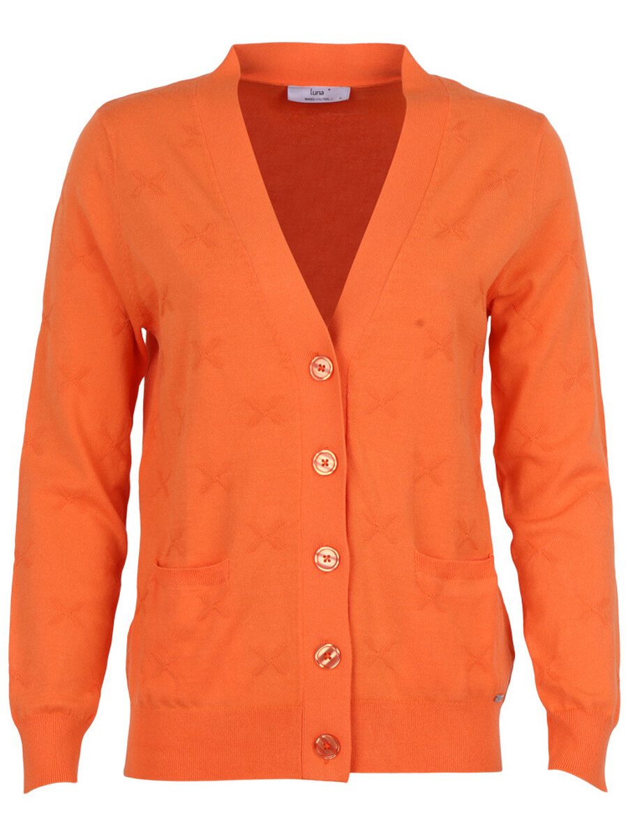 Gilet van het merk Luna's in het Oranje