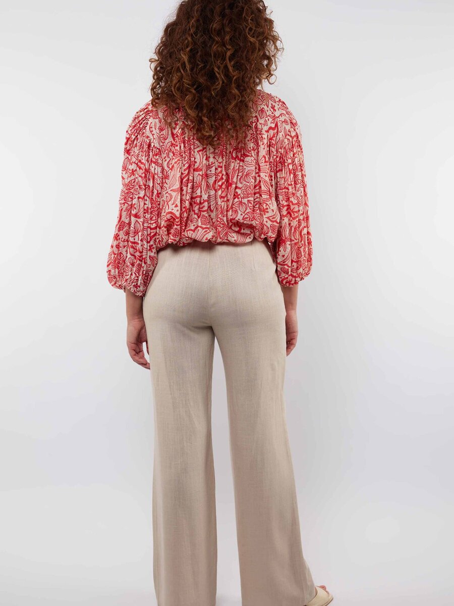 Broek van het merk C&s The Label in het Beige