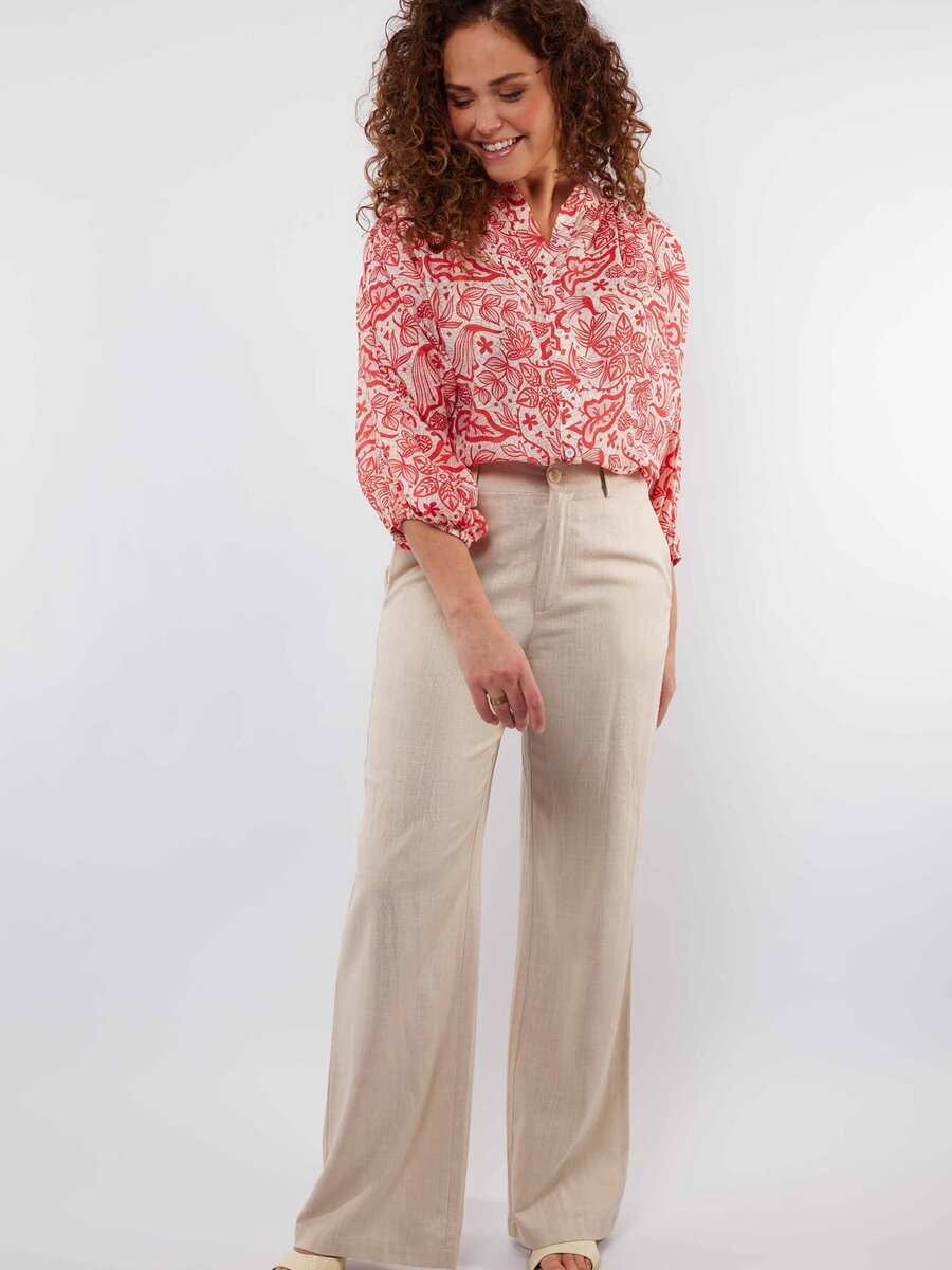 Broek van het merk C&s The Label in het Beige