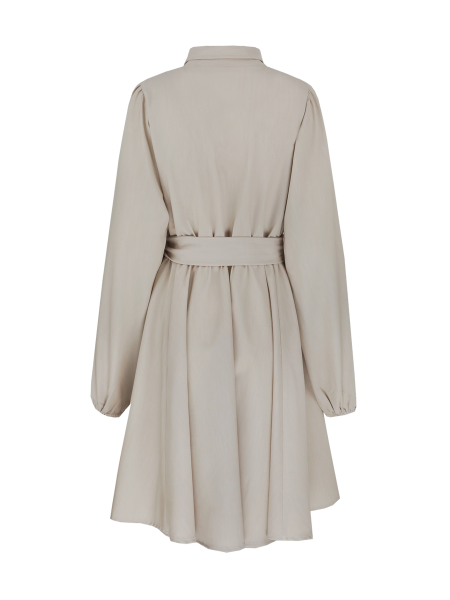 Kleed van het merk C&s The Label in het Beige