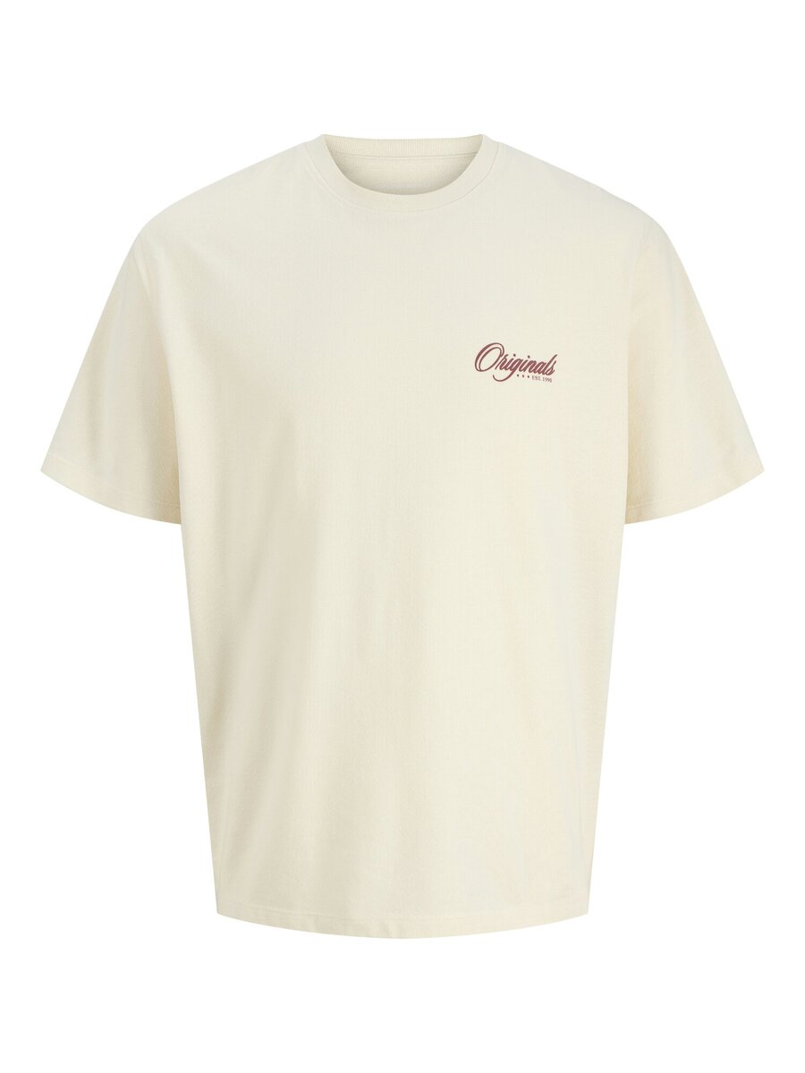 T-shirt van het merk Jack & Jones Junior in het Ecru