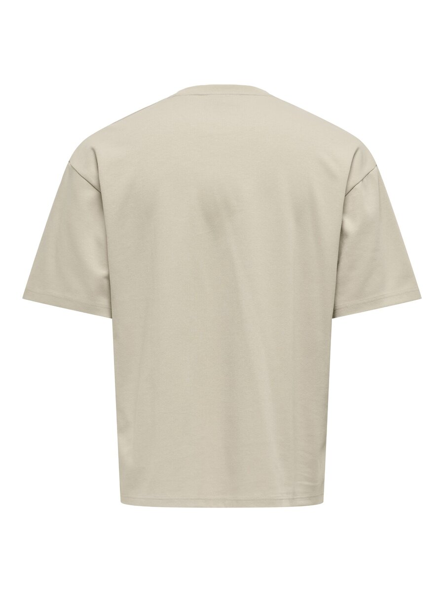 T-shirt van het merk Only & Sons in het Beige