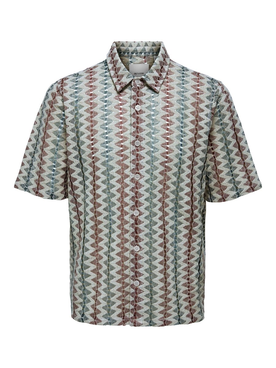 Hemd van het merk Only & Sons in het Beige
