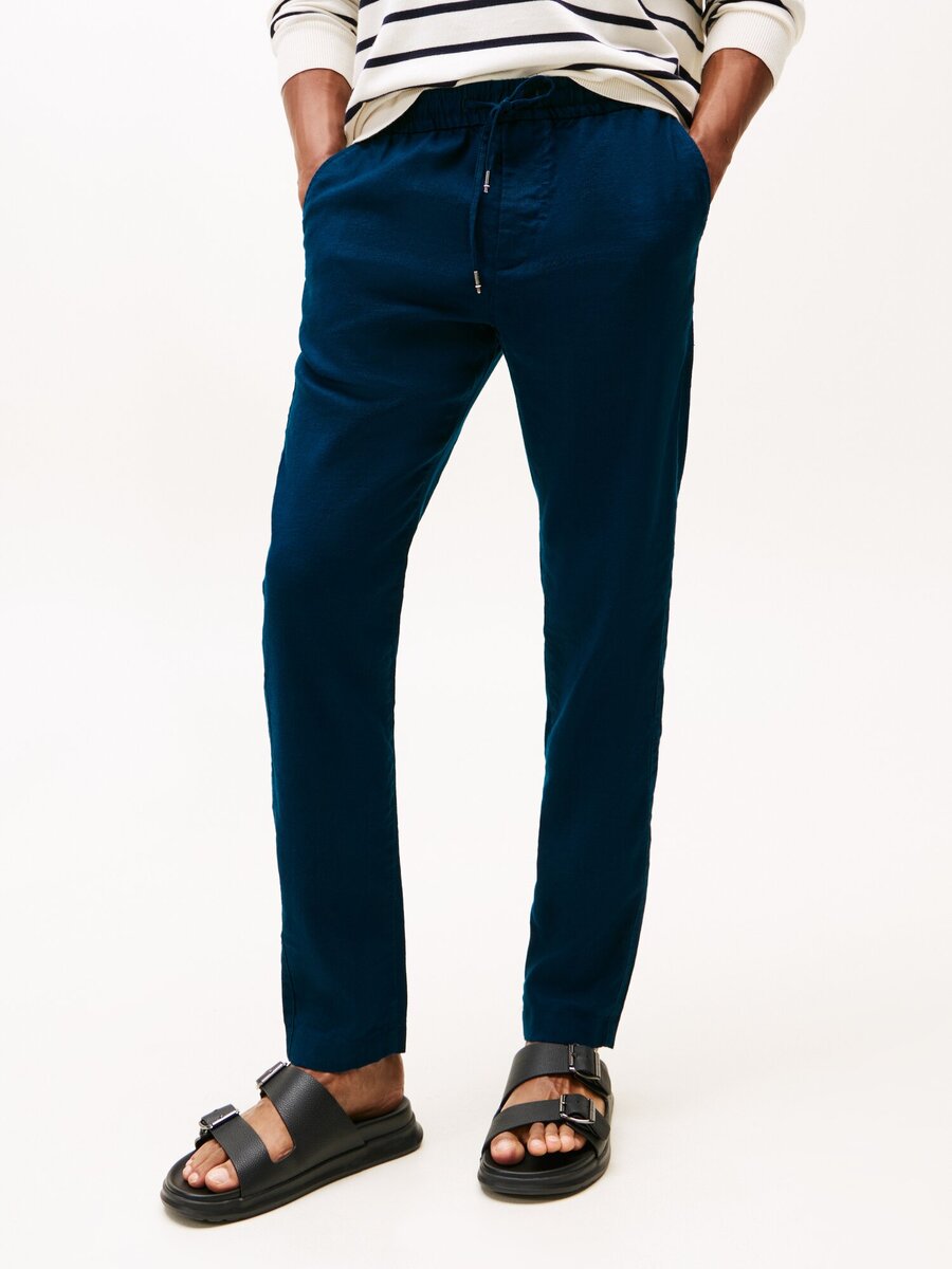 Broek van het merk Tommy Hilfiger in het Marine
