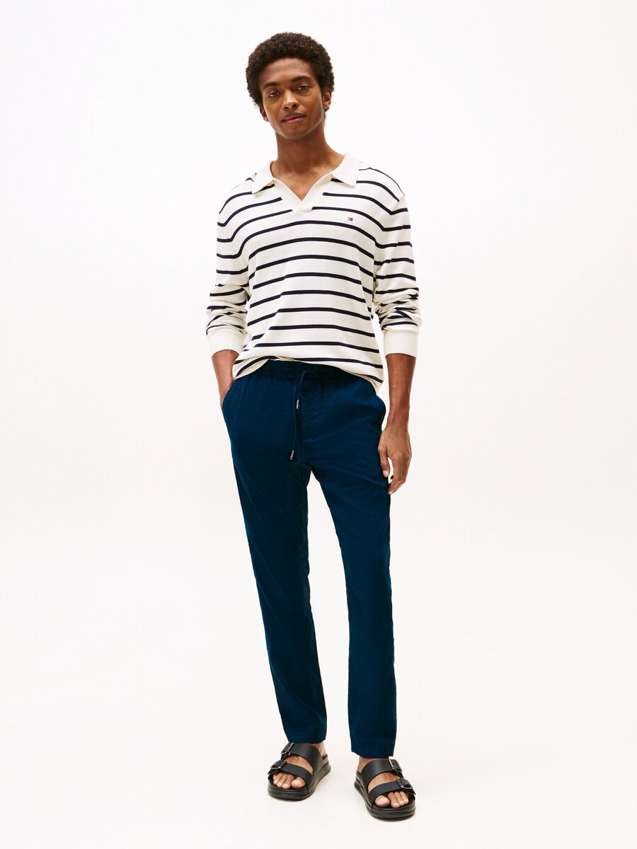 Broek van het merk Tommy Hilfiger in het Marine