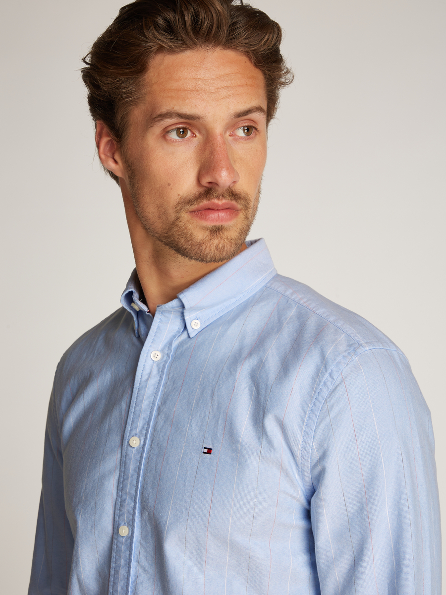Hemd van het merk Tommy Hilfiger in het Blauw