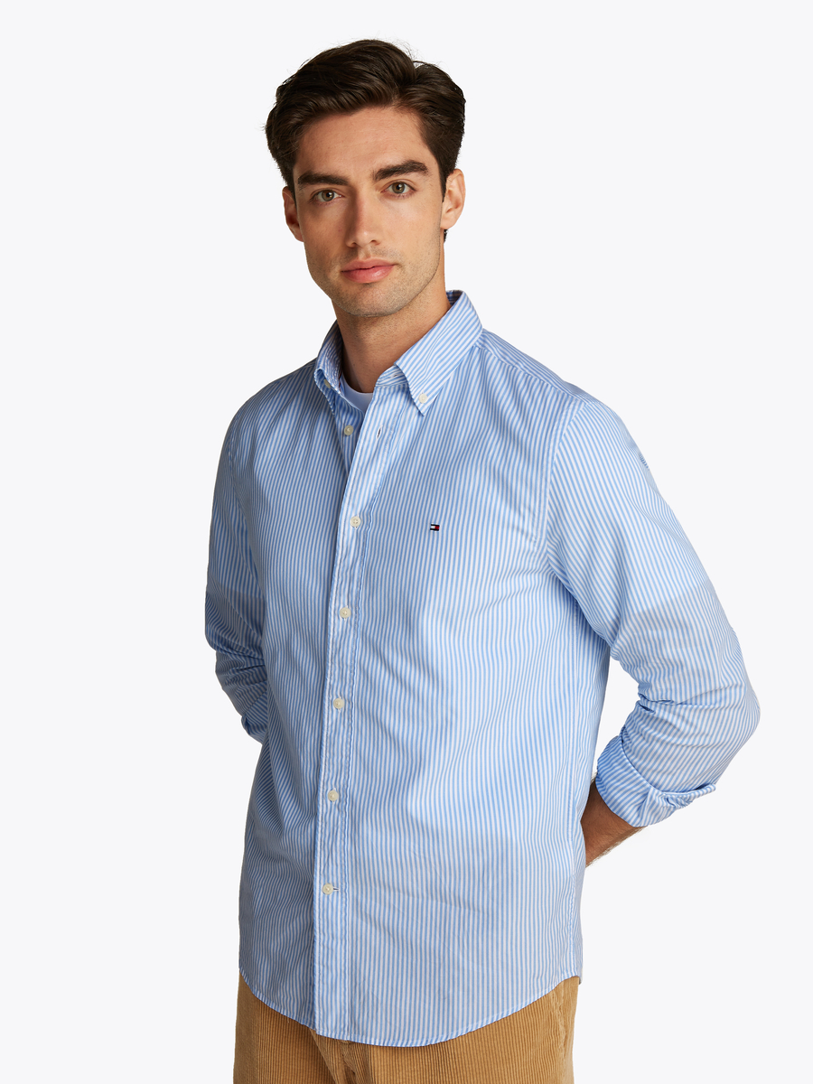 Hemd van het merk Tommy Hilfiger in het Blauw