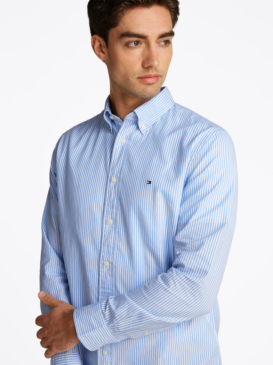 Hemd van het merk Tommy Hilfiger in het Blauw