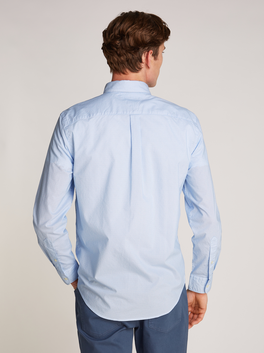 Hemd van het merk Tommy Hilfiger in het Blauw