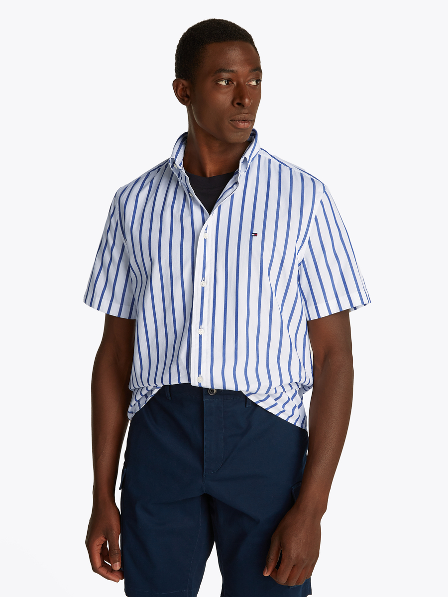 Hemd van het merk Tommy Hilfiger in het Blauw
