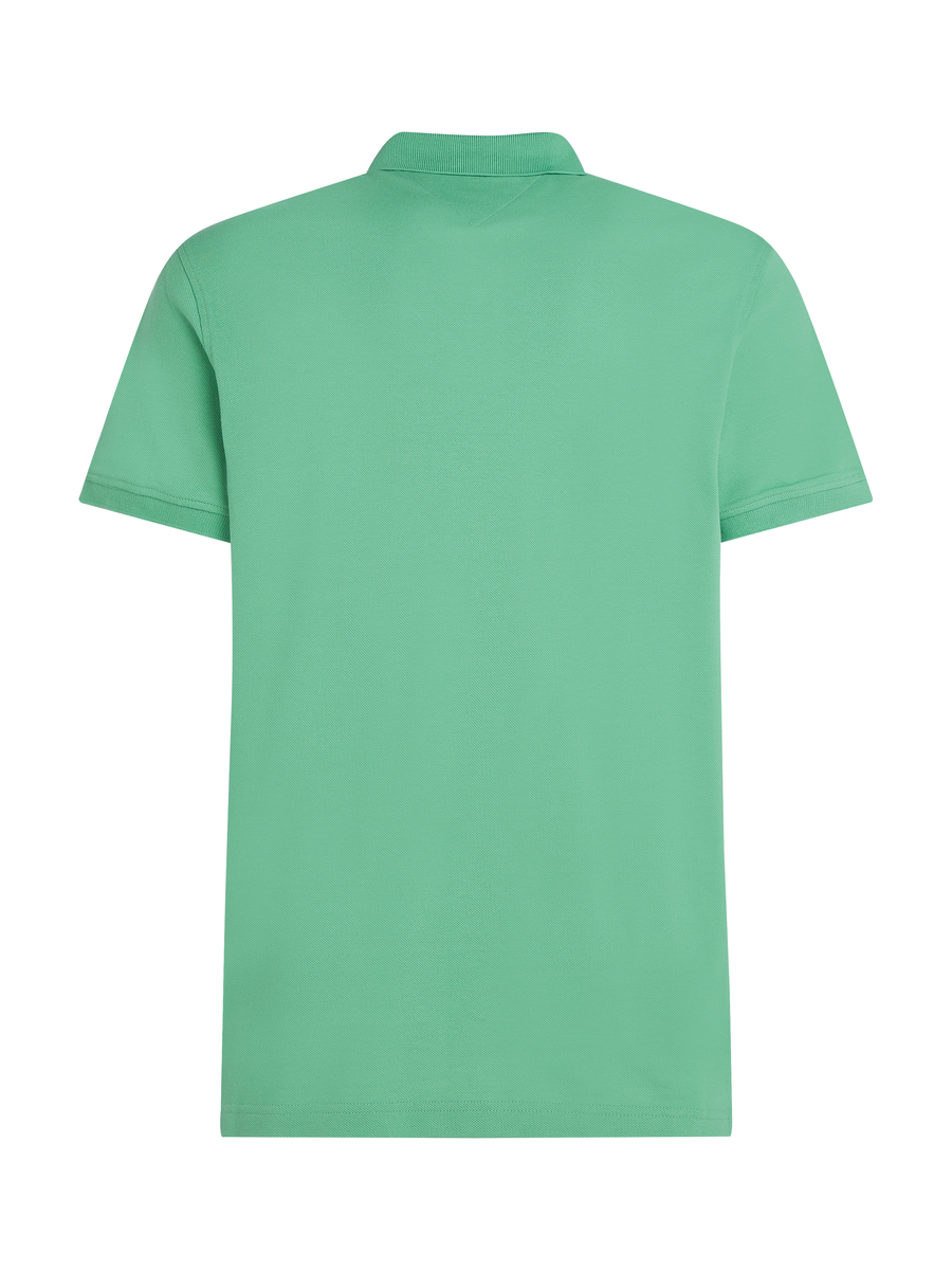 Polo van het merk Tommy Hilfiger in het Groen