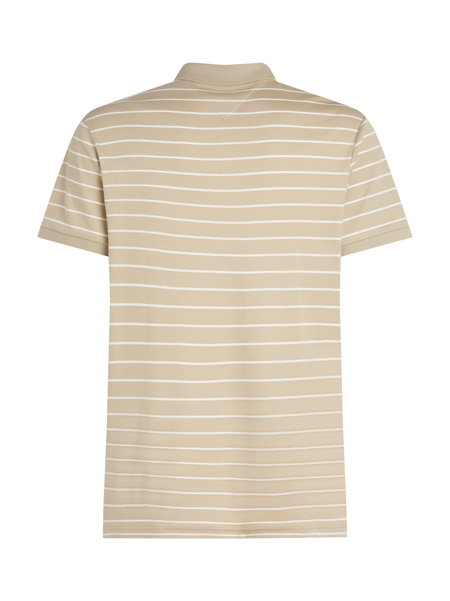 Polo van het merk Tommy Hilfiger in het Beige