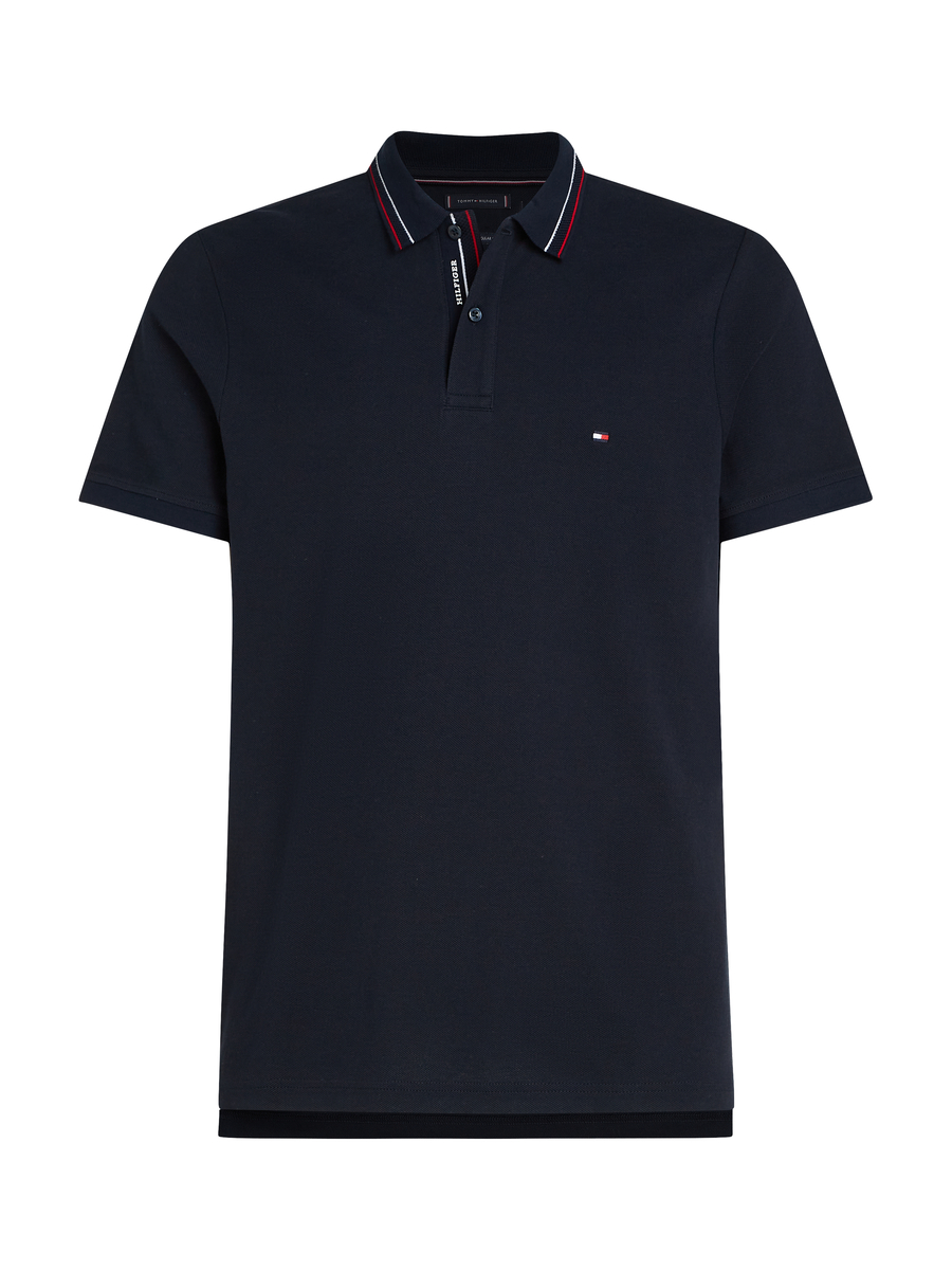 Polo van het merk Tommy Hilfiger in het Marine