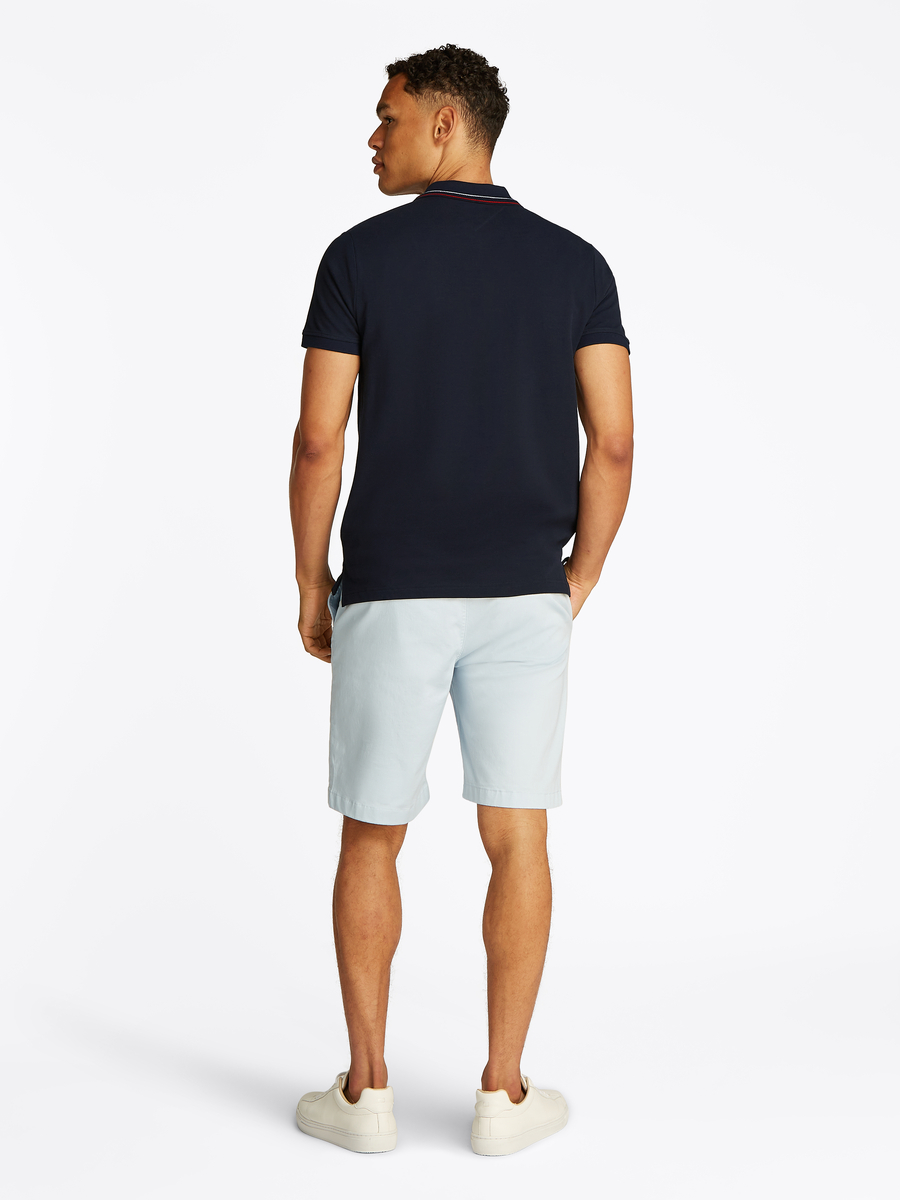 Polo van het merk Tommy Hilfiger in het Marine