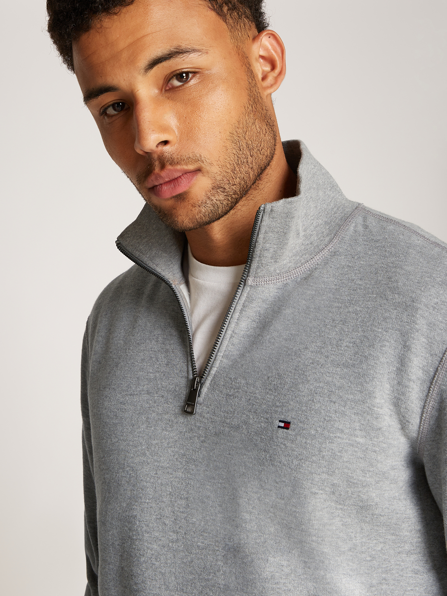 Pull van het merk Tommy Hilfiger in het Grijs