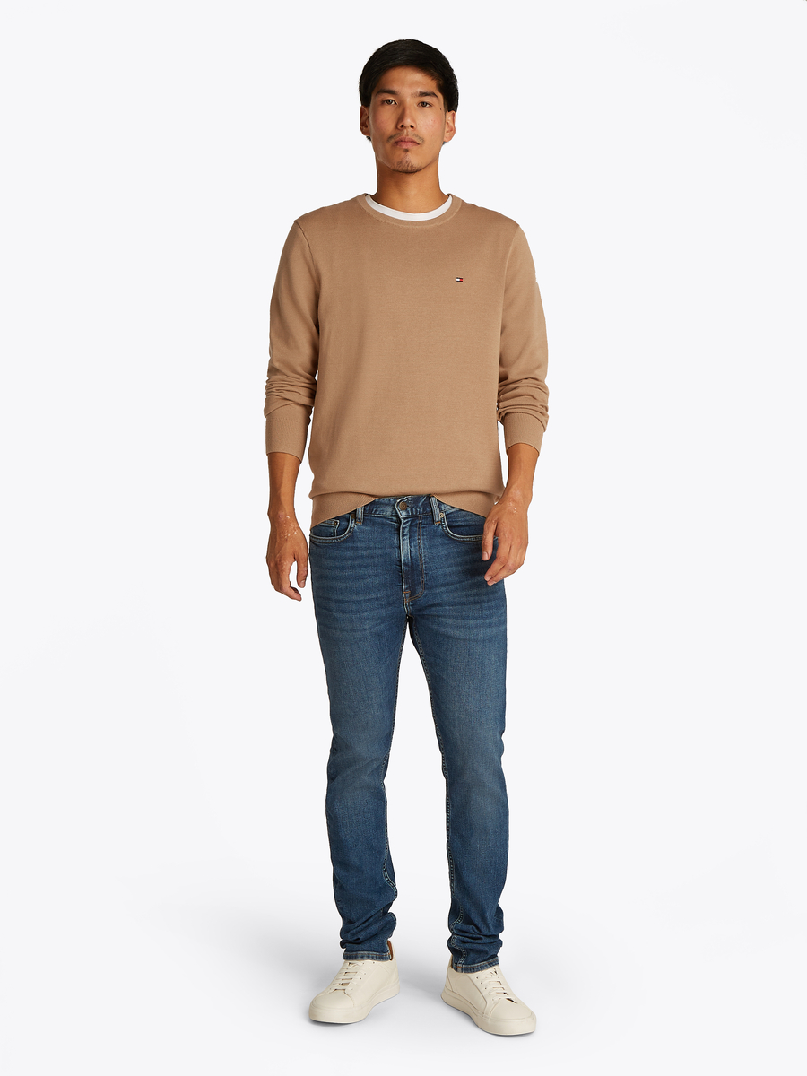 Pull van het merk Tommy Hilfiger in het Beige