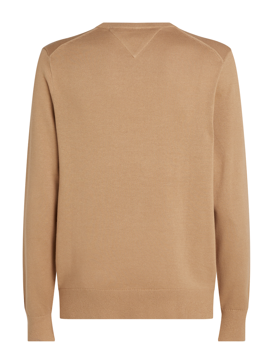 Pull van het merk Tommy Hilfiger in het Beige