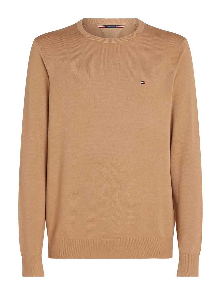 Pull van het merk Tommy Hilfiger in het Beige