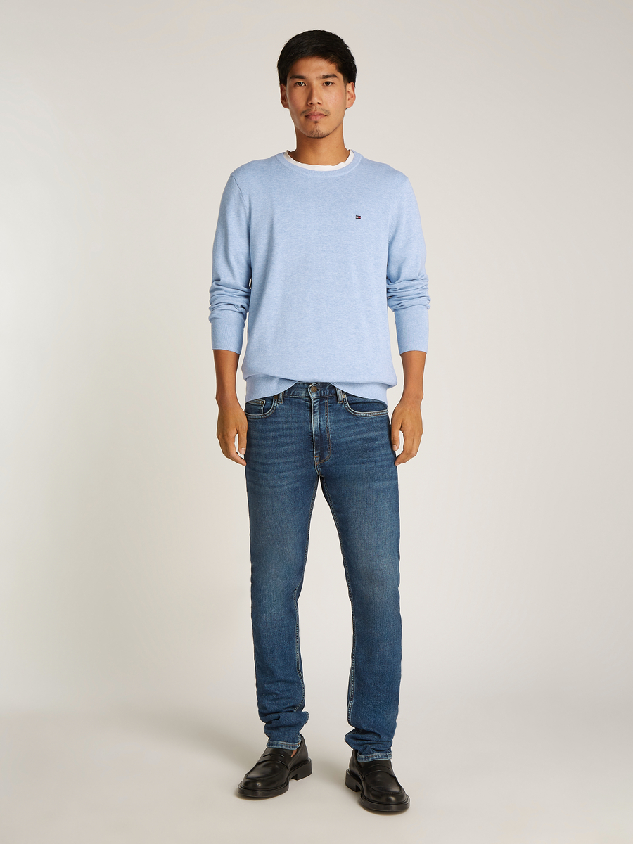 Pull van het merk Tommy Hilfiger in het Blauw