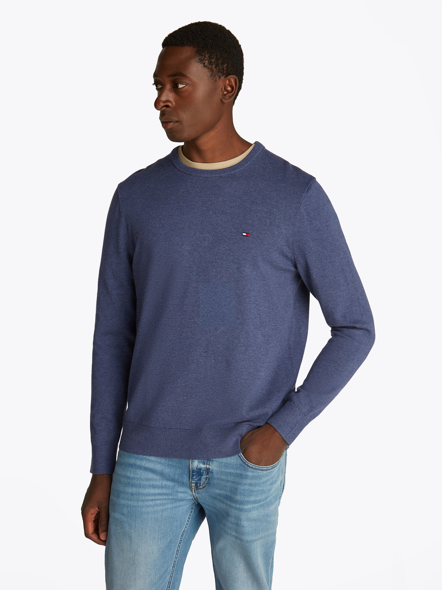 Pull van het merk Tommy Hilfiger in het Blauw