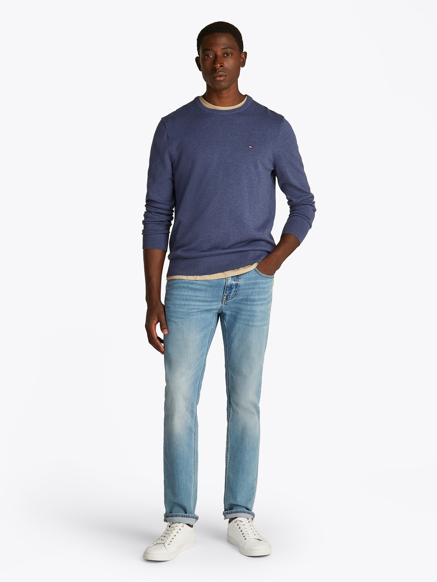 Pull van het merk Tommy Hilfiger in het Blauw