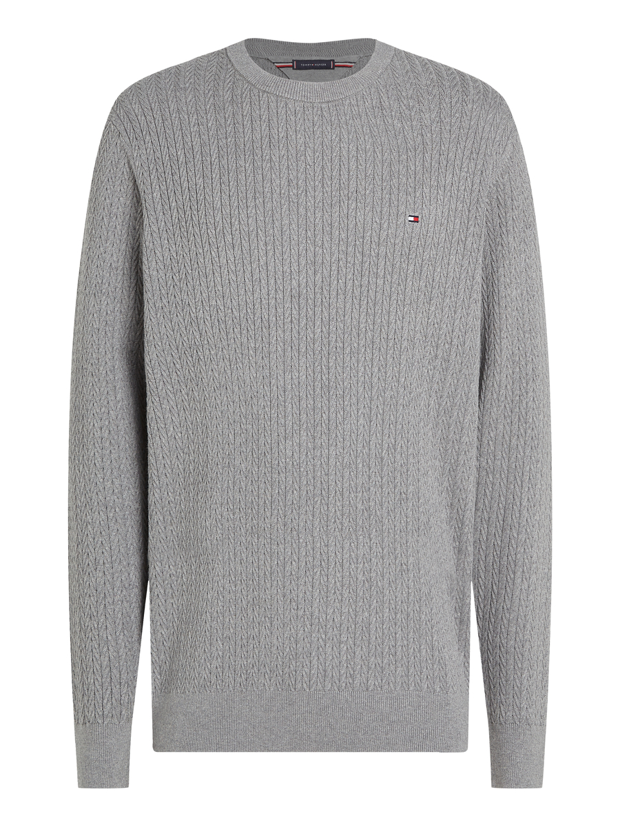 Sweater van het merk Tommy Hilfiger in het Grijs