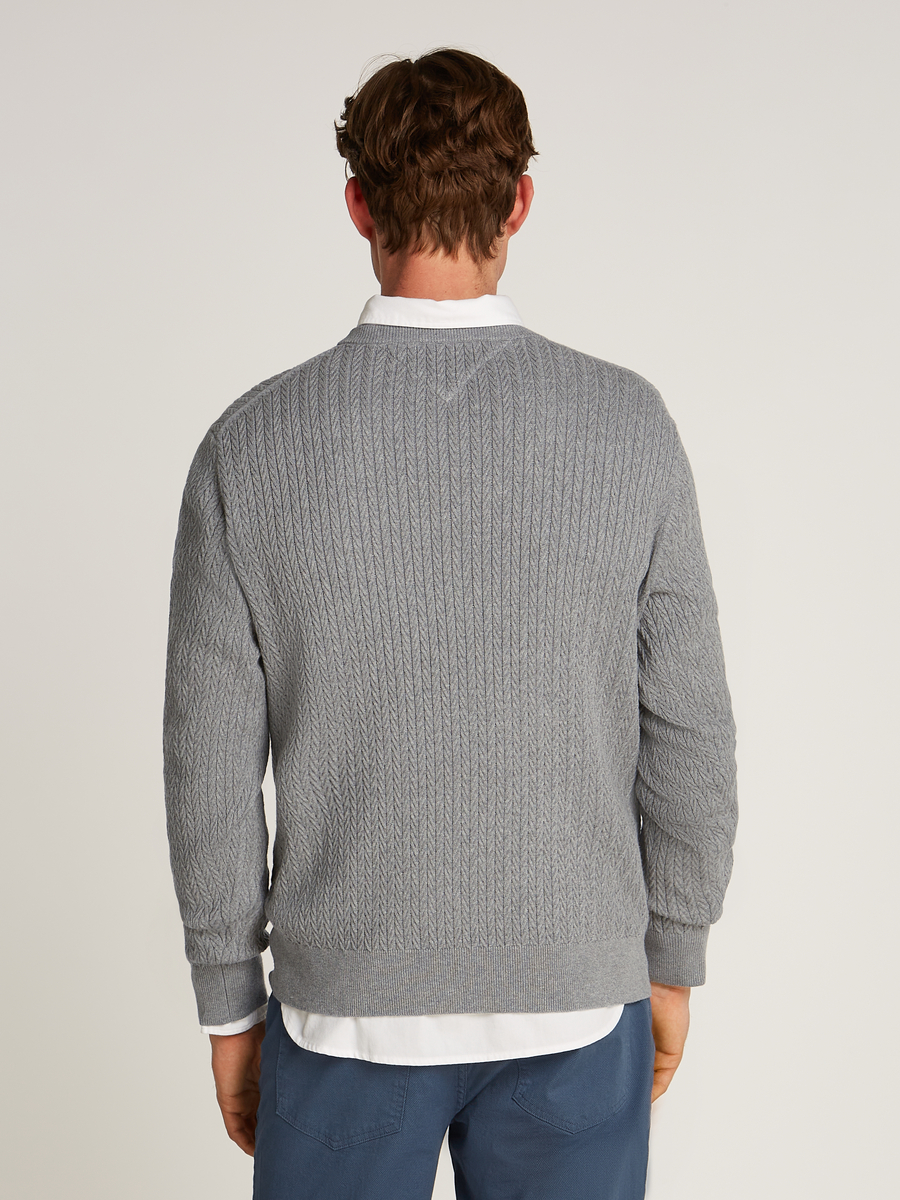 Sweater van het merk Tommy Hilfiger in het Grijs