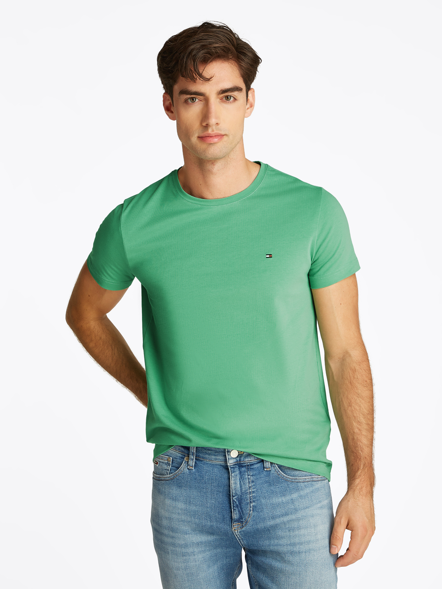 T-shirt van het merk Tommy Hilfiger in het Groen
