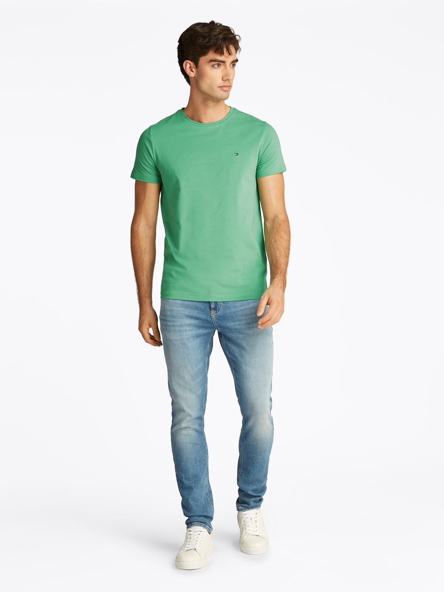 T-shirt van het merk Tommy Hilfiger in het Groen
