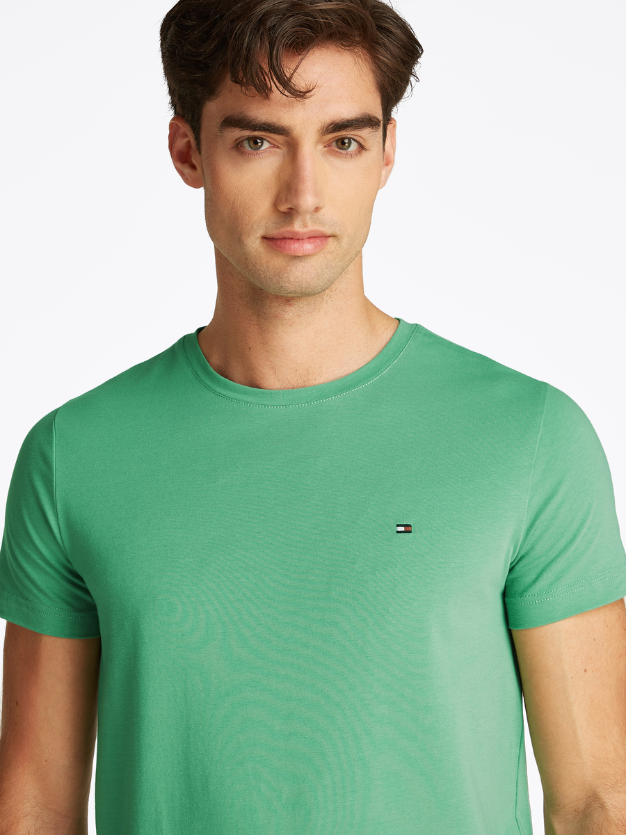 T-shirt van het merk Tommy Hilfiger in het Groen