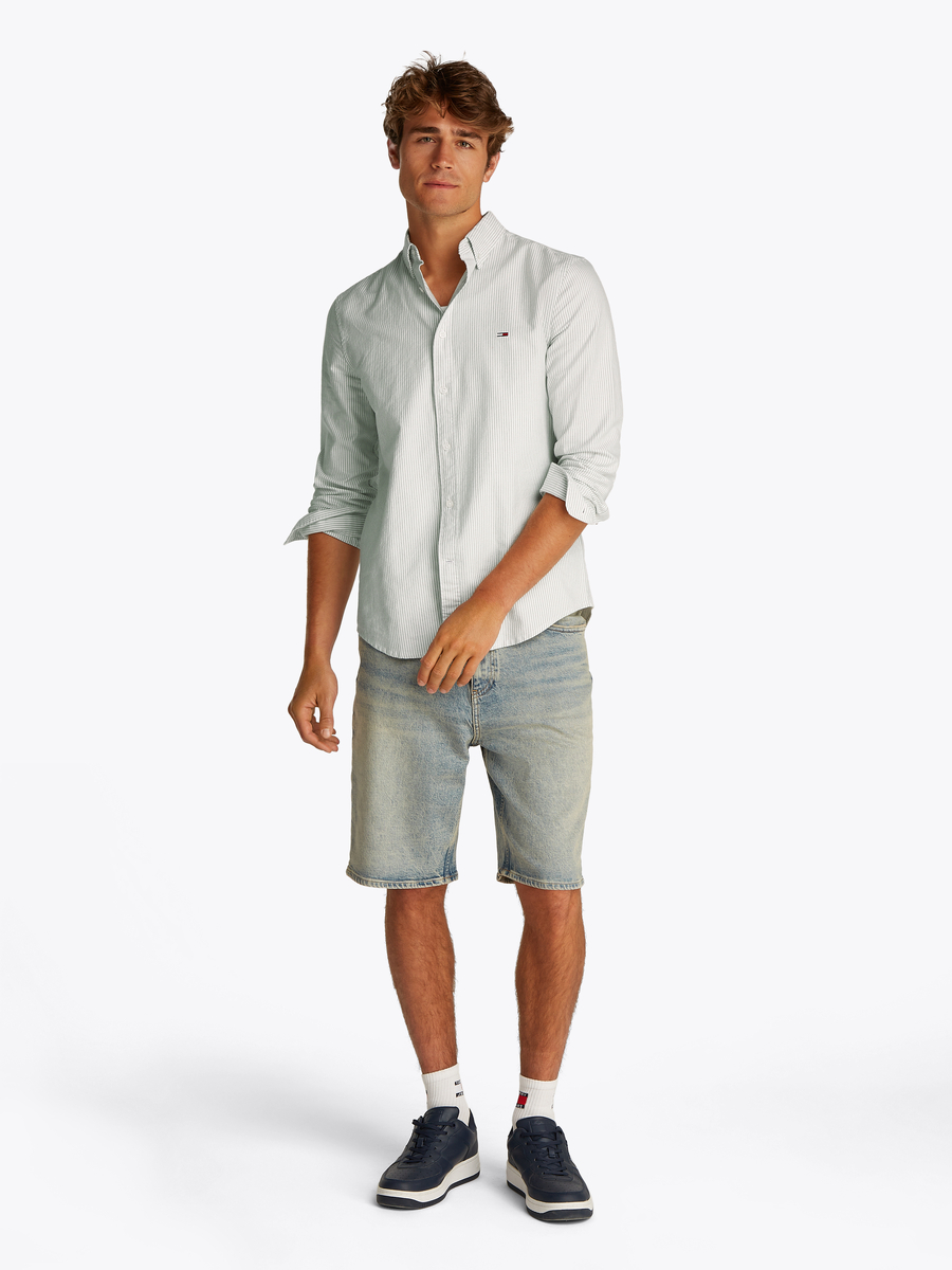 Hemd van het merk Tommy Jeans in het Groen