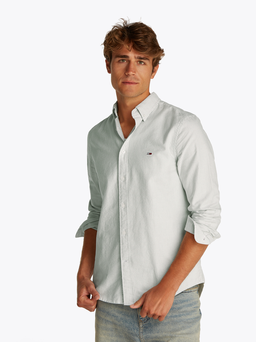 Hemd van het merk Tommy Jeans in het Groen