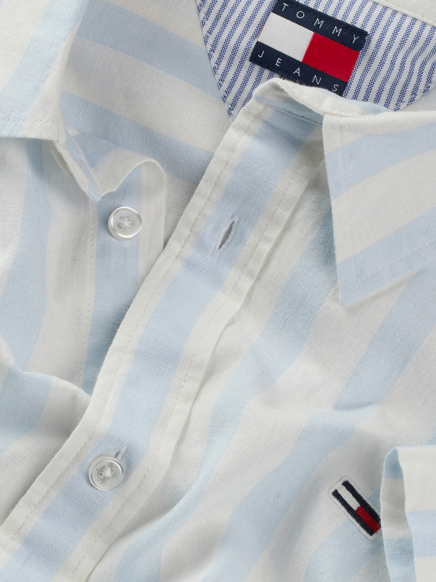 Hemd van het merk Tommy Jeans in het Blauw