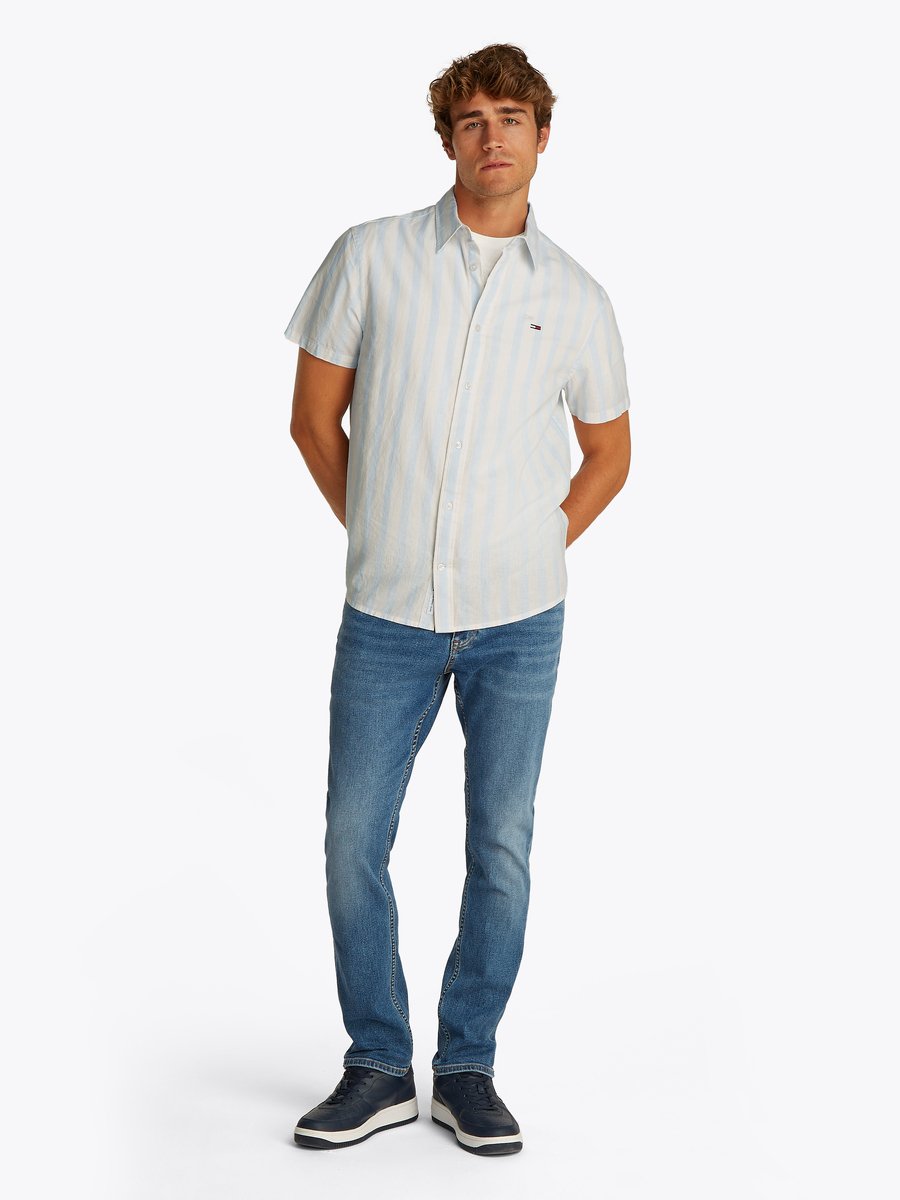 Hemd van het merk Tommy Jeans in het Blauw