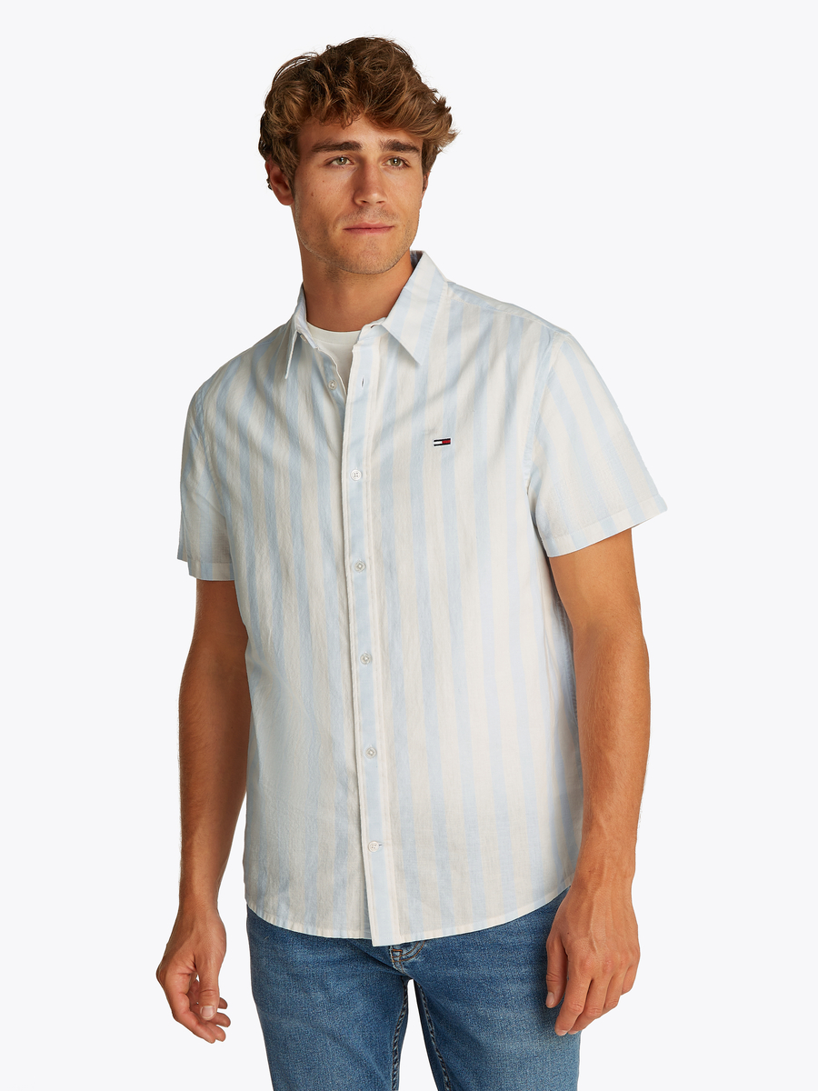 Hemd van het merk Tommy Jeans in het Blauw