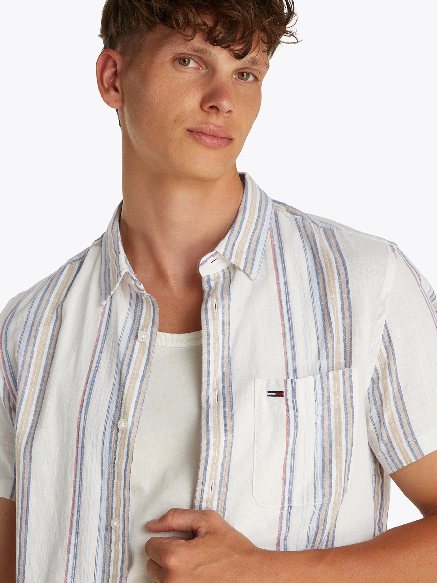 Hemd van het merk Tommy Jeans in het Wit