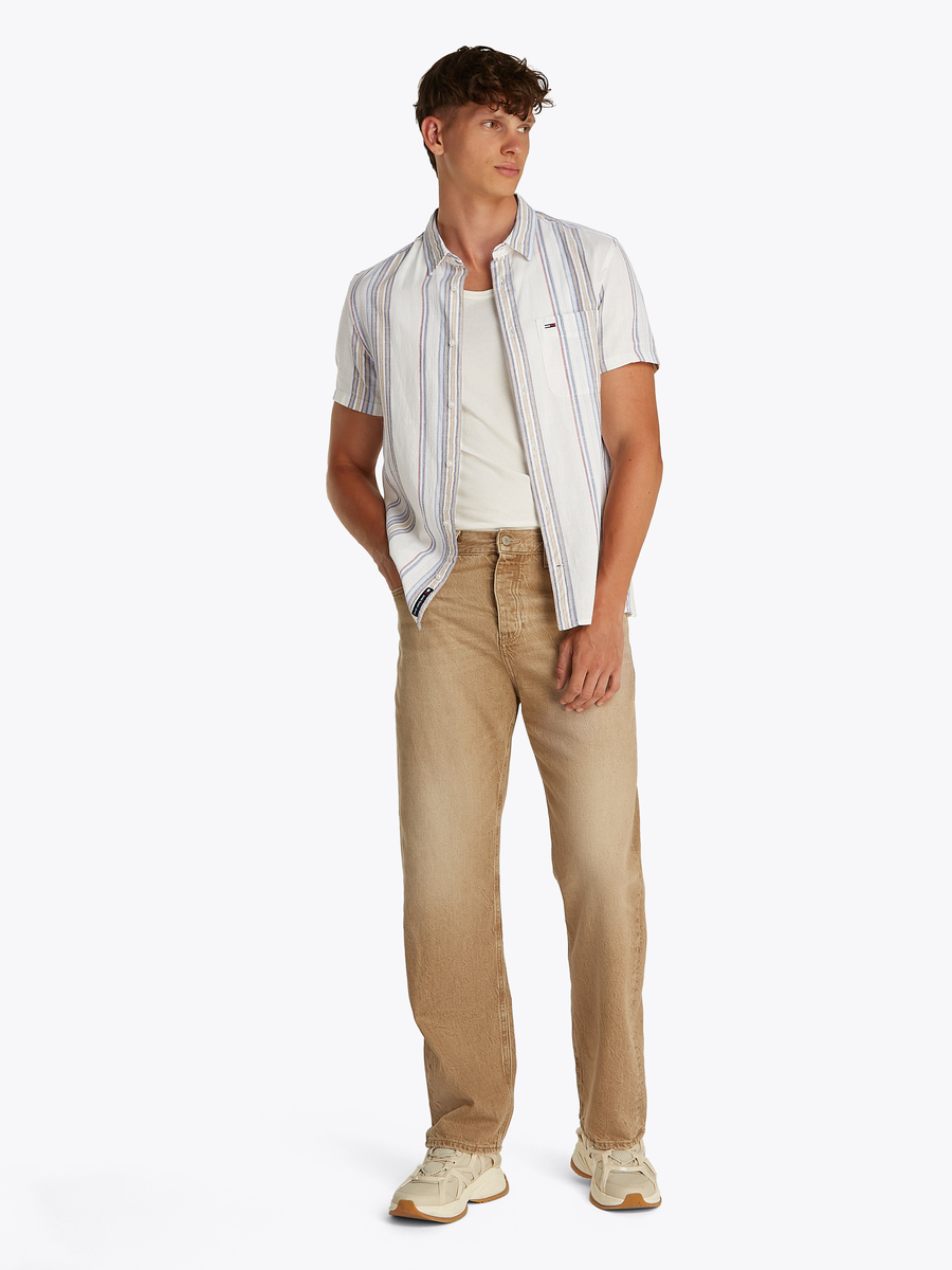 Hemd van het merk Tommy Jeans in het Wit
