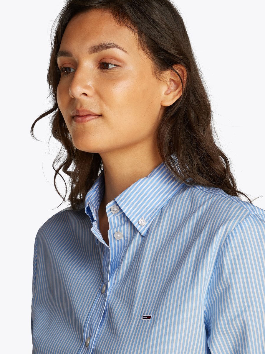 Hemd van het merk Tommy Jeans in het Blauw