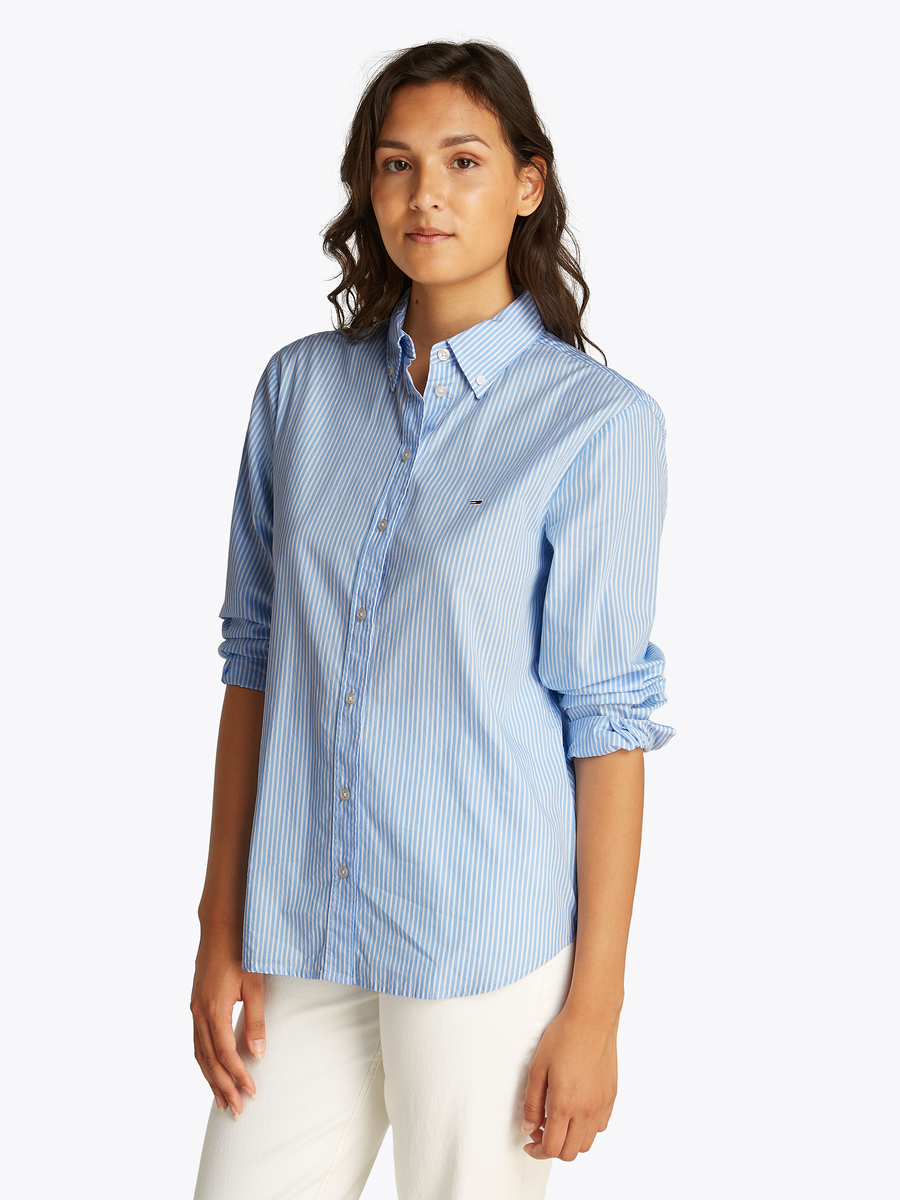 Hemd van het merk Tommy Jeans in het Blauw