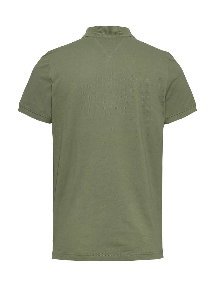 Polo van het merk Tommy Jeans in het Groen